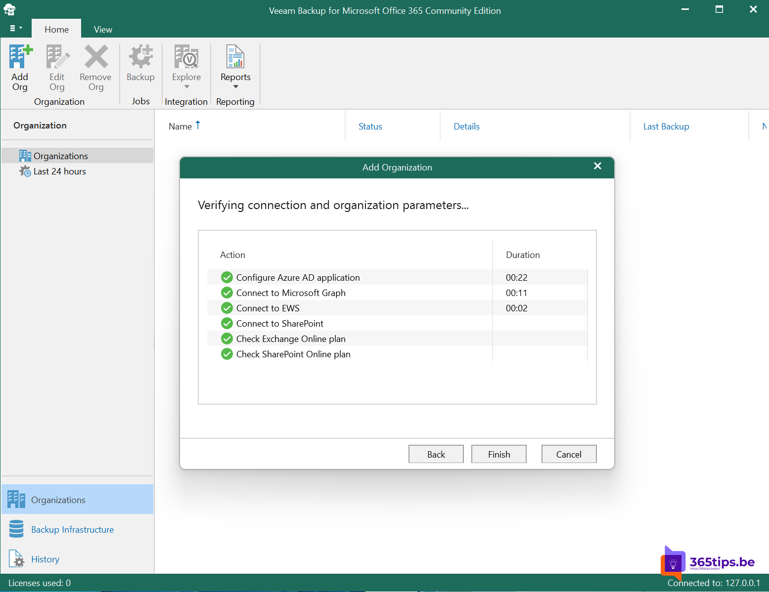 Hoe Veeam Backup voor Microsoft Office 365 in gebruik nemen