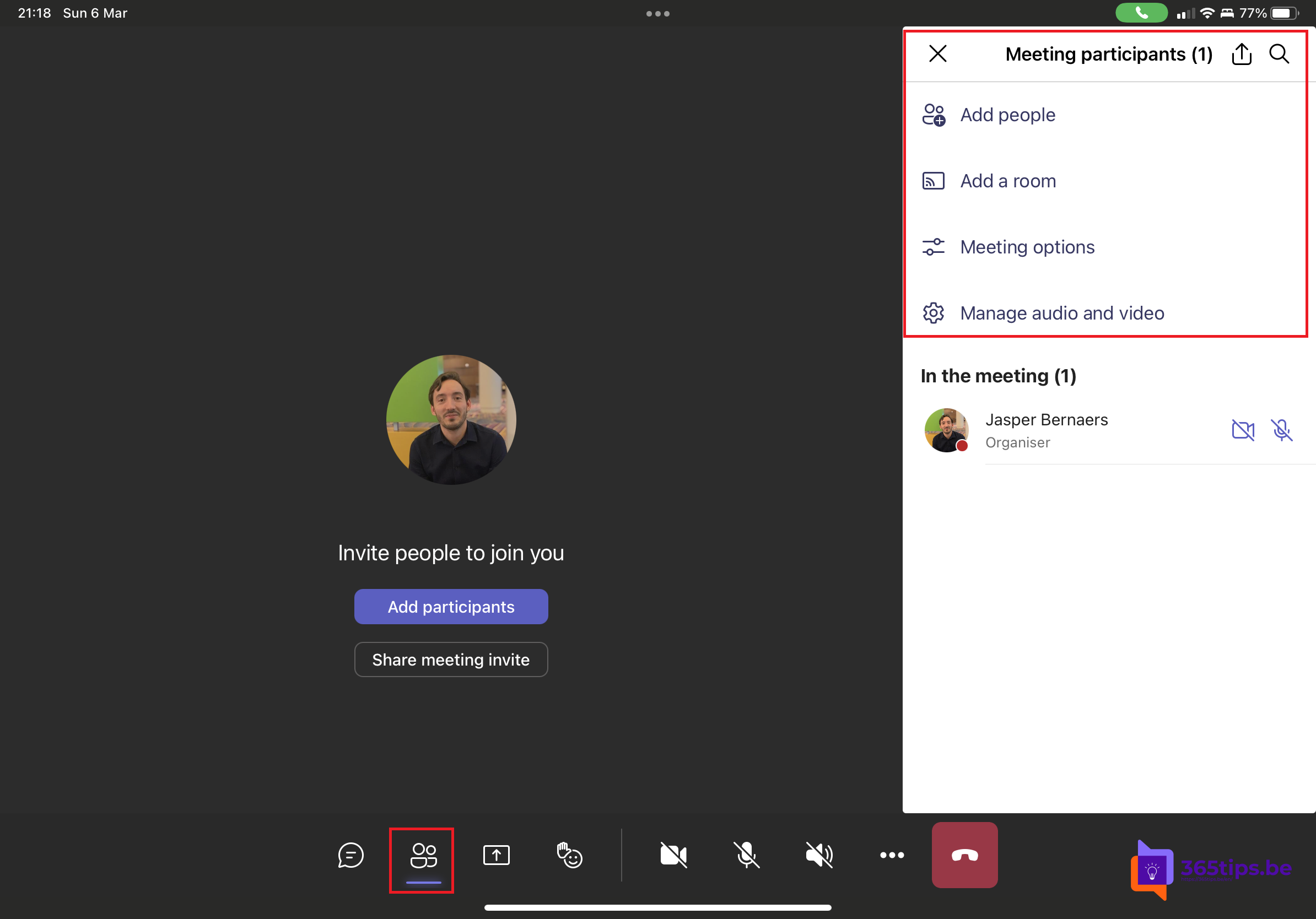 📱 Comment démarrer avec un iPad ou un iPhone dans Microsoft Teams