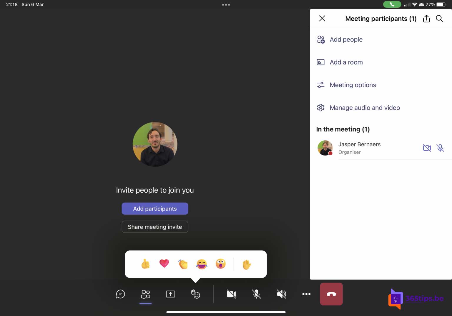 📱 How to get started with an iPad or iPhone in Microsoft Teams