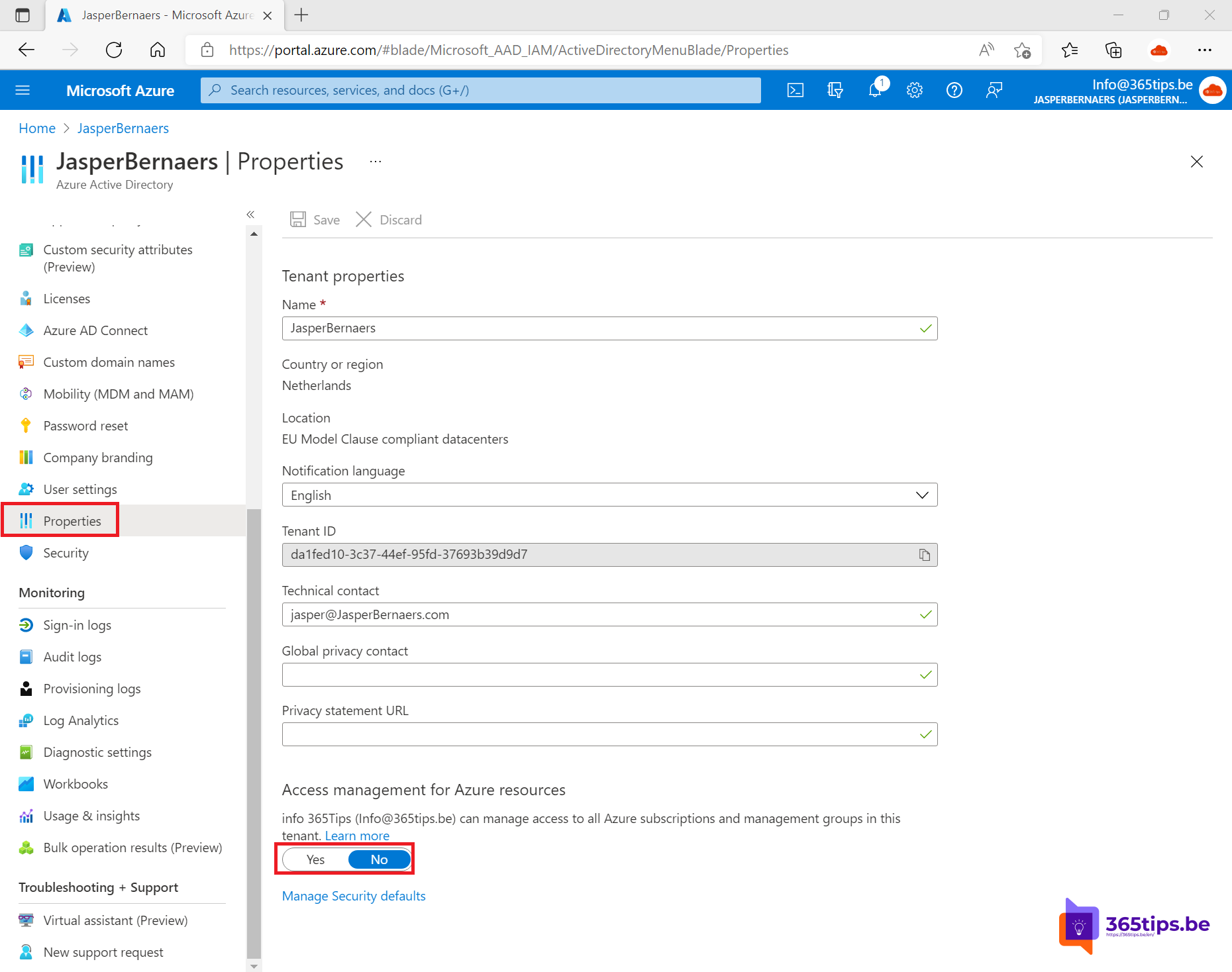 How to take control of an Azure Subscription without being an administrator