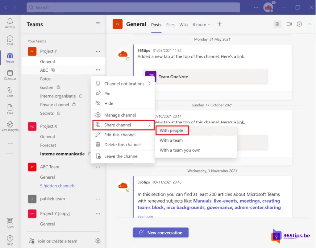 🔓 How to activate and use Microsoft Teams shared channels? (Teams Connect)
