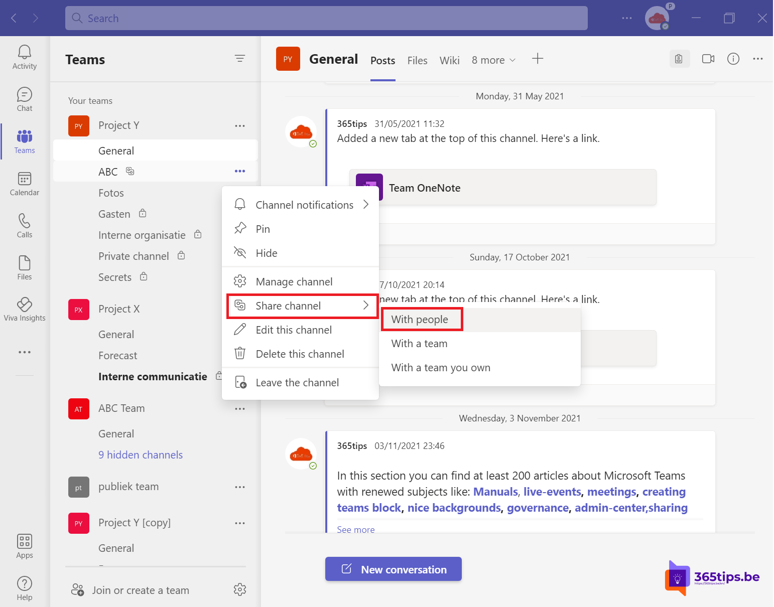 🔓 Hoe Microsoft Teams gedeelde kanalen activeren en gebruiken? (Teams