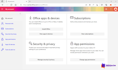 ? How do you see which Office 365 license is active on your account? Office  365 E3 or E5, Microsoft 365...