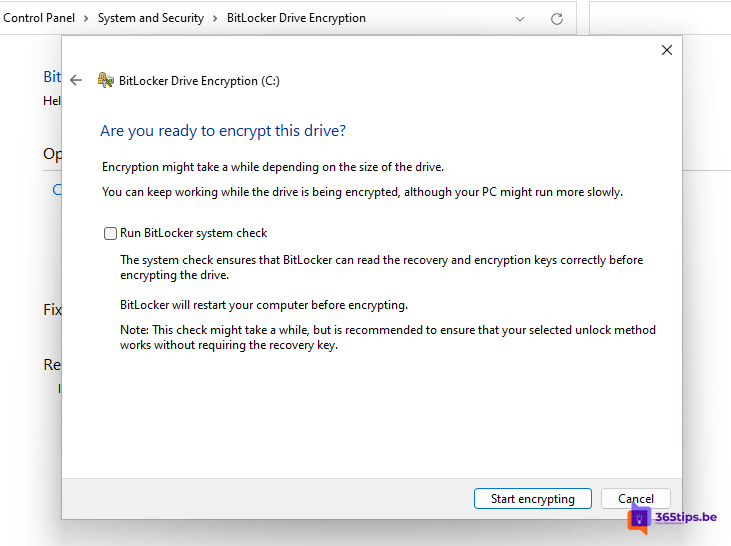 🔒 Handleiding: Hoe BitLocker inschakelen in Windows 11