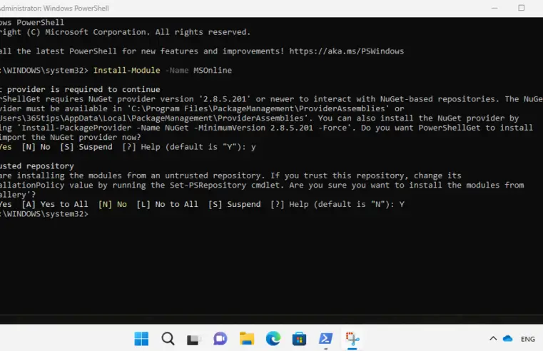 👨‍💻 ¿Cómo modificar un 'Userprincipalname' a través de PowerShell en Microsoft 365 o Azure AD?