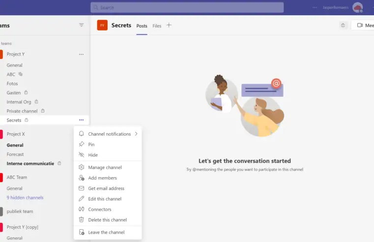 🙋 Kan je een Microsoft Teams-kanaal veranderen van publiek naar privé of omgekeerd?