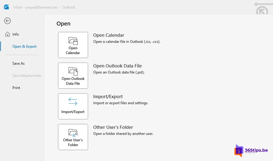 Hoe kan u alle e-mails downloaden vanuit Microsoft Outlook in Windows? (PST-bestand)