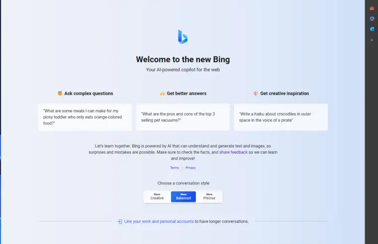 Hier erfahren Sie, wie Sie ab heute mit Bing Chat Enterprise loslegen können