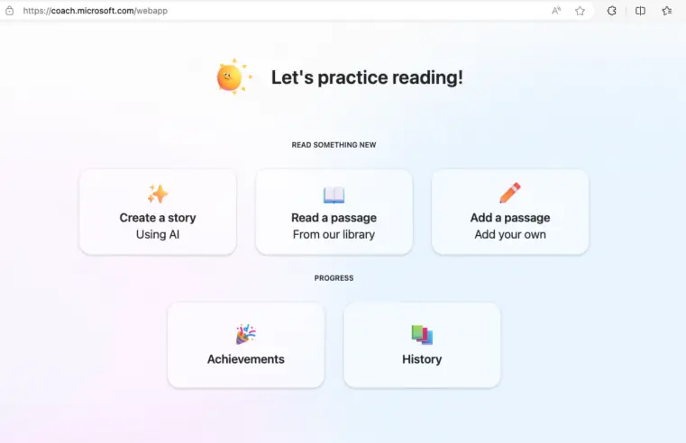 Microsoft lanceert AI-gedreven leescoach nu ook voor thuisgebruikers
