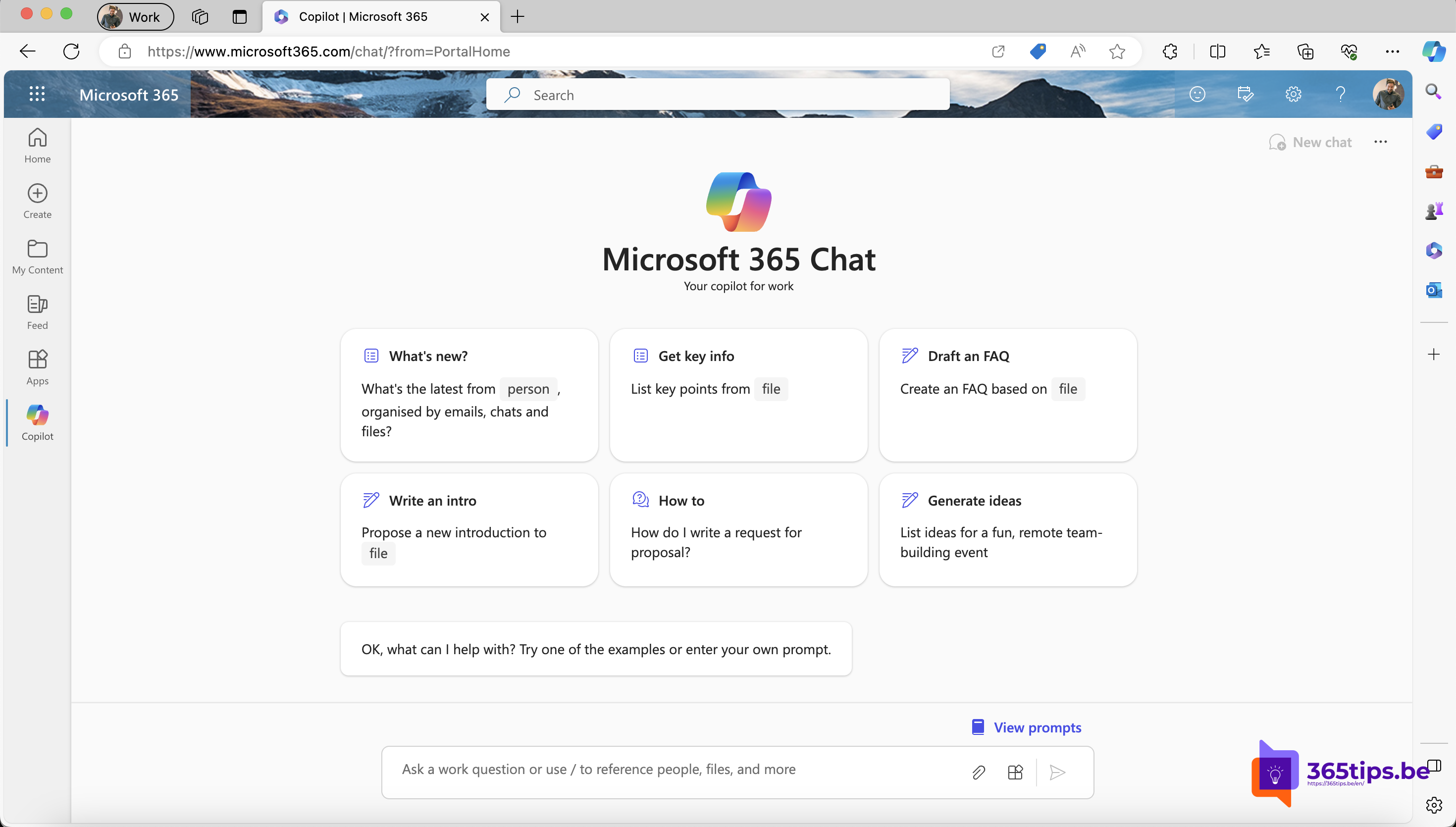 These are the top 10 Microsoft 365 Chat Copilot Lab Prompts