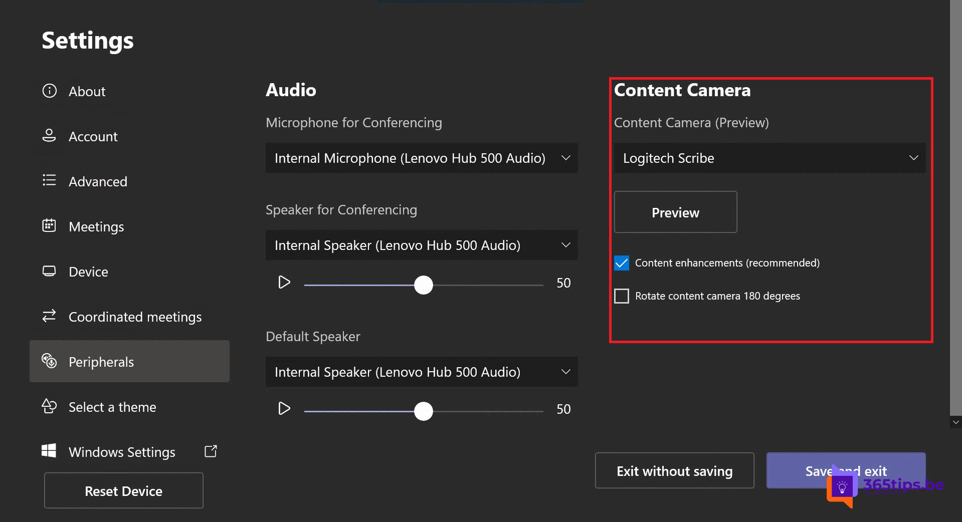 Microsoft Teams Content Camera is beschikbaar vanaf februari 2024