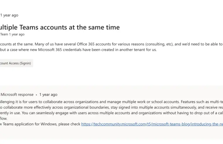 Hoe meerdere accounts gebruiken in Microsoft Teams op één computer?